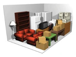 10 x 15 storage unit, 150 square feet