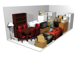 10 x 20 storage unit, 200 square feet
